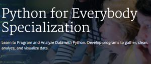 Master Python - 5 Online Courses From University Of Michigan On Coursera